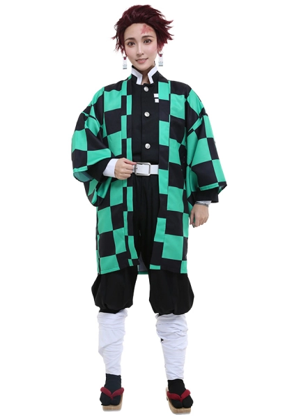 KNY Demon Fighter Child of Brightness Demon Killing Corps Team Uniform Full Set Cosplay Costume
