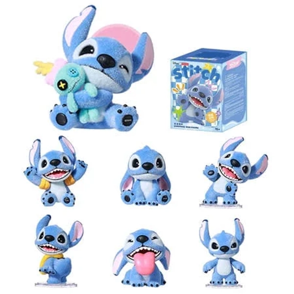 Disney Lilo & Stitch Flocked Plush Blind Box