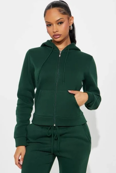 Fashion Nova Candice Zip Up Hoodie