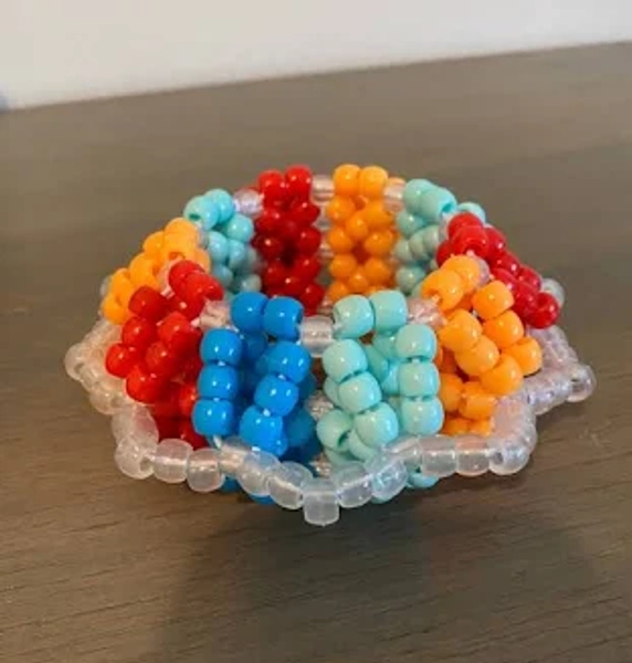 Luau 3D UFO Kandi Cuff
