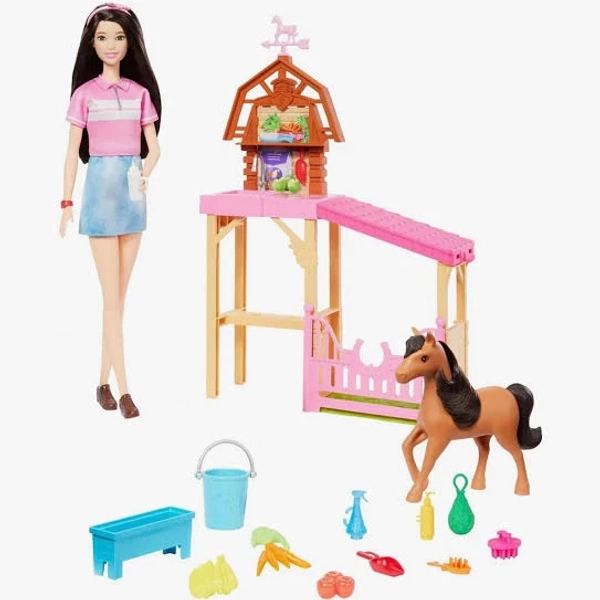 Barbie Groom 'n Care Horse Playset