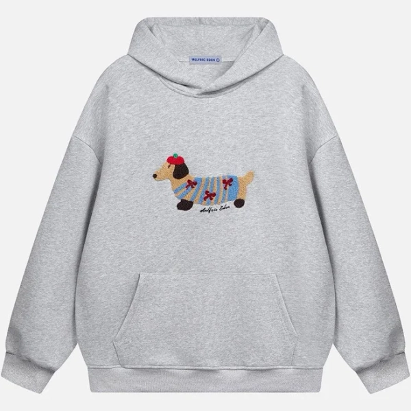 Aelfric Eden Cartoon Dachshund Hoodie