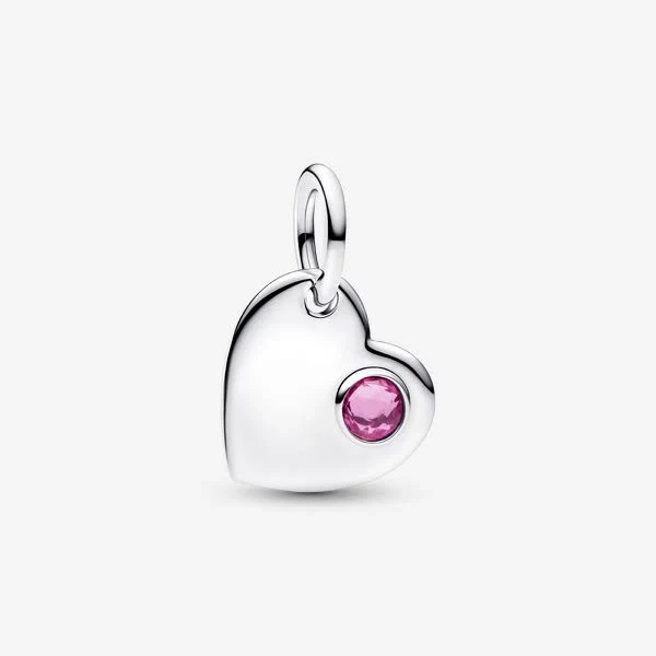 Pandora Engravable Heart Dangle Charm