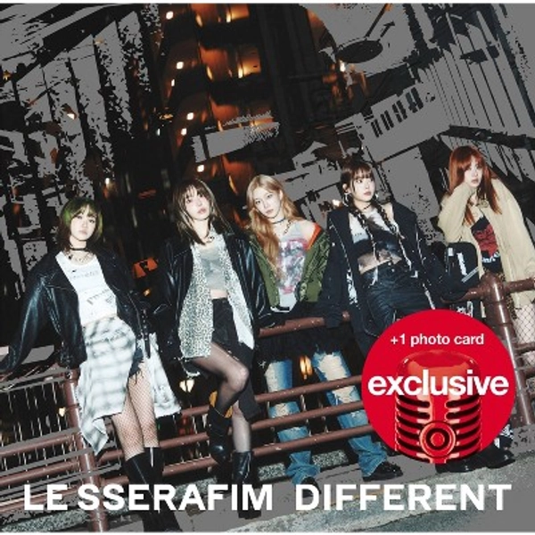 LE SSERAFIM - DIFFERENT (Target Exclusive, CD)