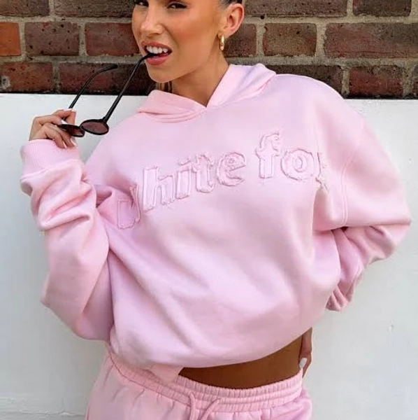 From The Archives Lexi Oversized Hoodie Pink