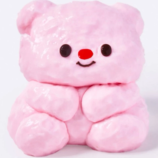 TABASQUISHY Pink Bear Taba Squishy Squeeze Toys