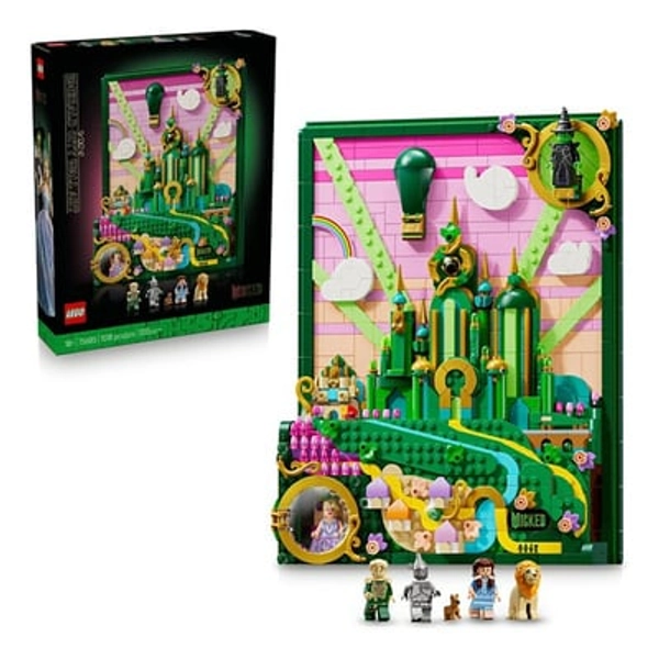 LEGO Wicked Emerald City Wall Art 75685 Building Set