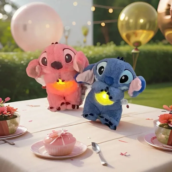 Stitch Breathing Plush Toy