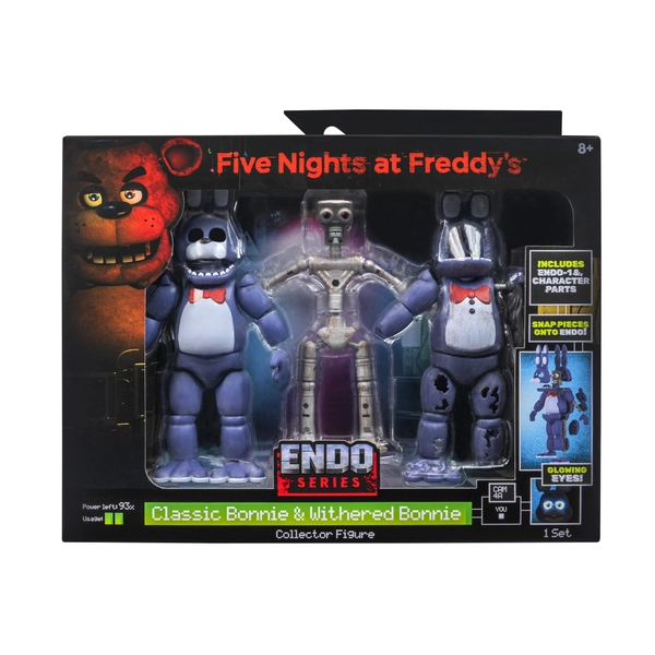 Five Nights at Freddy’s 6 inch Endo-Series Collector Figure: Endo-1 with Classic Bonnie and Withered Bonnie Pieces