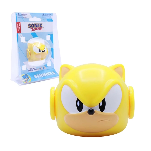 Sonic The Hedgehog Fidget Spinner (Super Sonic) C30