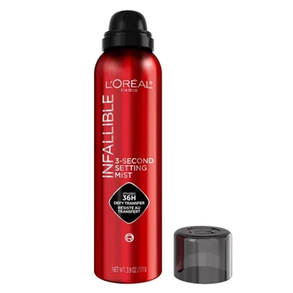 L'Oreal Paris Infallible 3-Second Up to 36HR Wear Setting Spray - 3.9 oz