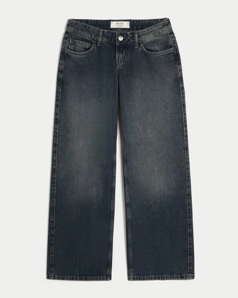 Ultra Low-Rise Baggy Jeans