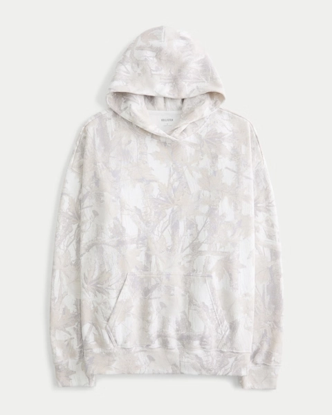 Oversized Camo Hoodie