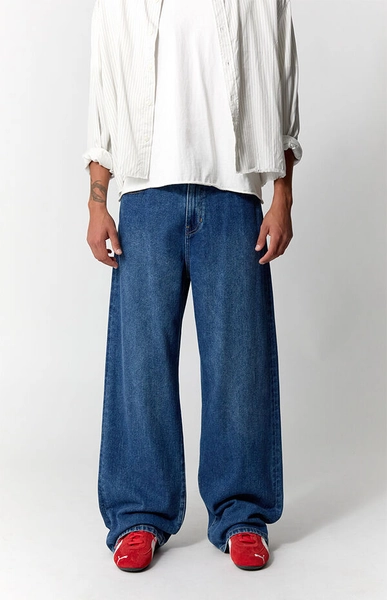 Blake Extreme Baggy Jeans Medium Blue