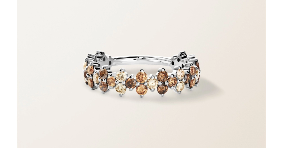 Bague Or blanc Paris 1901 L Camaïeux