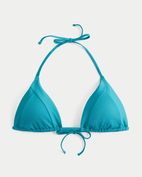 Rib Multi-Way Triangle Bikini Top