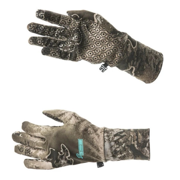 DSG Outerwear Women's D-Tech 2.0 Liner Hunting Gloves | Realtree Camo