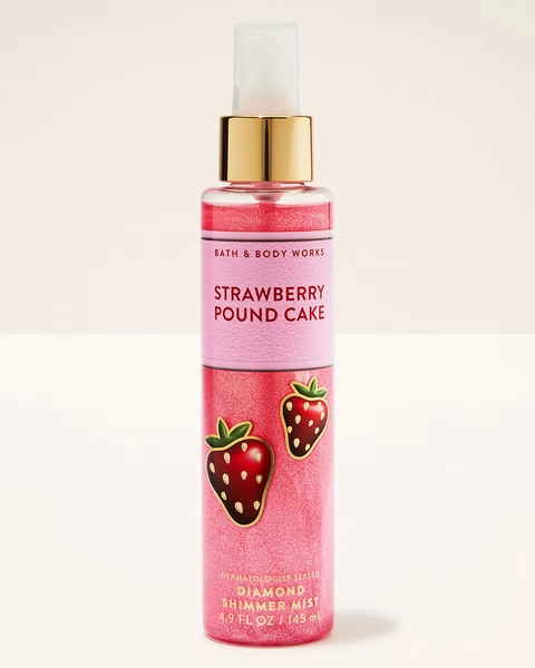 Strawberry Pound Cake Diamond Shimmer Mist