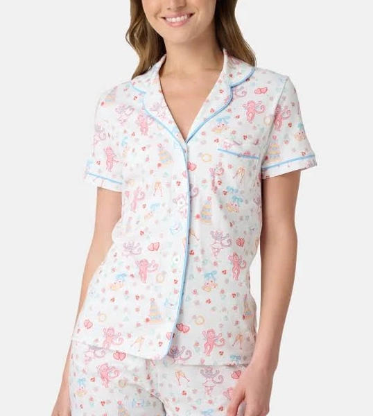 Monkey Said Yes Polo Pajamas