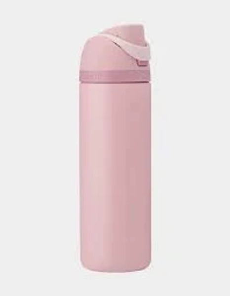 NEW 24 Oz. Owala FreeSip Stainless Steel Water Bottle/ in Rose Quartz Pink