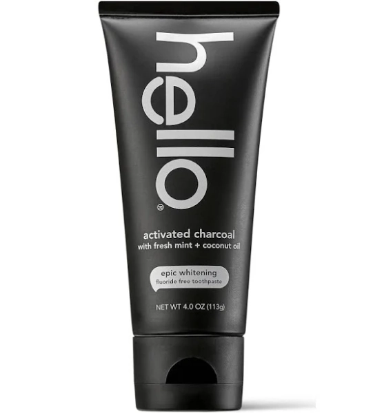 Hello Activated Charcoal Toothpaste
