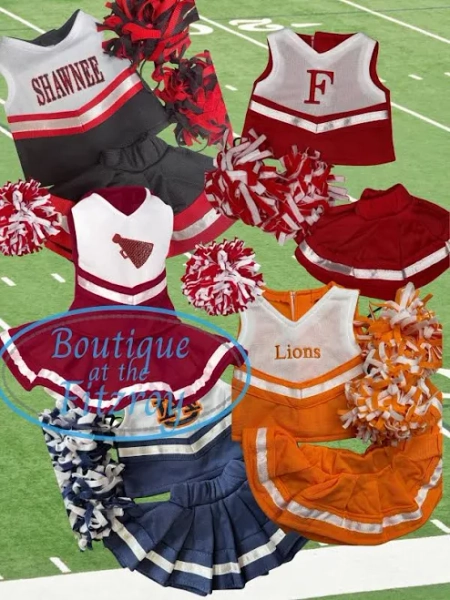Cheerleader Outfits for 18" Dolls (including American Girl) / Personalized Cheer / Gift