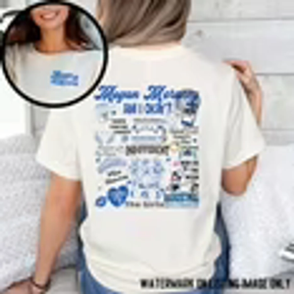 Megan Moroney Am I Ok Shirt, Am I Okay?, Megan Moroney Song List Track, Megan Moroney Long Sleeve Unisex