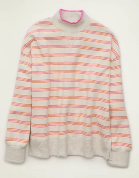AE Everyday Luxe Mock Neck Sweatshirt