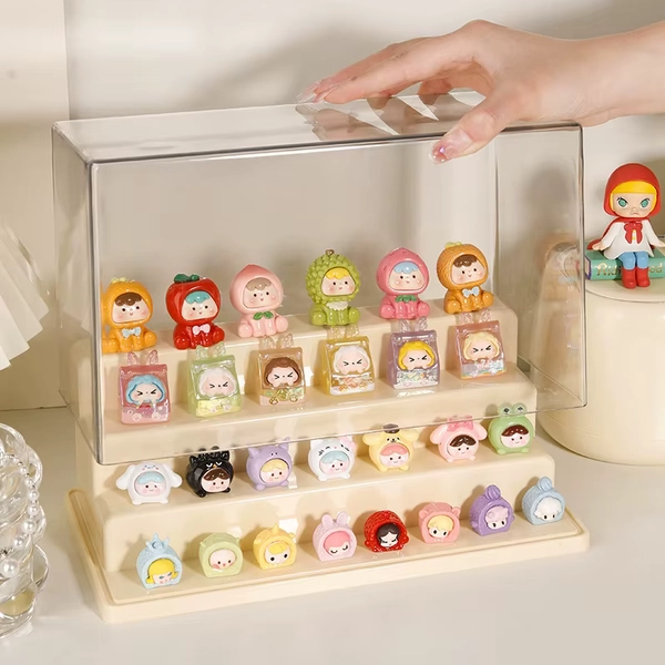 Clear Acrylic Display Case Dustproof Storage Organizer Box For Collectibles Figures Miniatures and Toy with Transparent Showcase - AliExpress 15