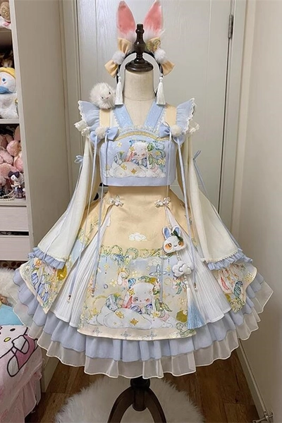 Ying Luo Fu The Laurel Prayer Qi Lolita Dress and Blouse