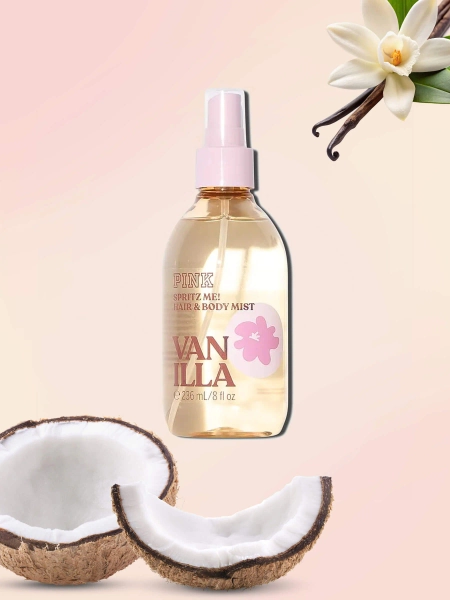 Victoria's Secret Vanilla Hair and Body Mist - Size ONE