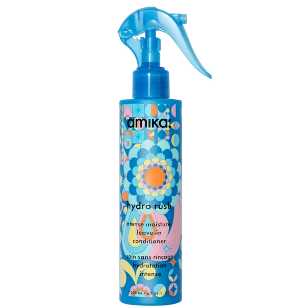 Amika Hydro Rush Intense Moisture Leave-In Conditioner with Hyaluronic Acid 200ml