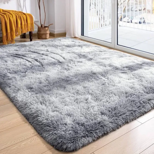 Ebern Designs Antonije Tie Dye Shag Area Rug