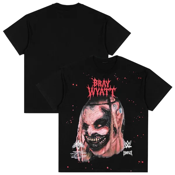WWE x Complex Bray Wyatt Pain T-Shirt - Black - Mens