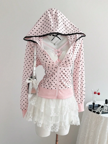 polka dot jacket