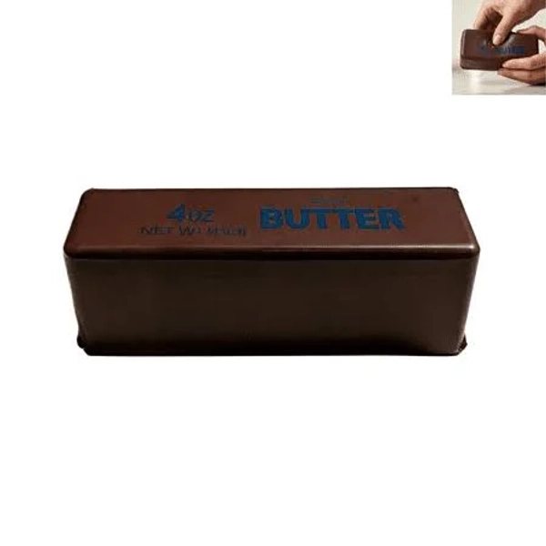 Chocolate Butter Squishy Toys, Upgrade Stress Relief Fidget Toys, Realistic Butter Stick Squeeze Stress Balls, Cute Easter Gifts for Adults Kids 2026,
