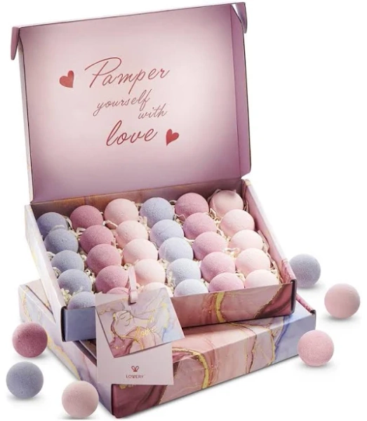 LOVERY Birthday Gifts Bath Bombs for Women