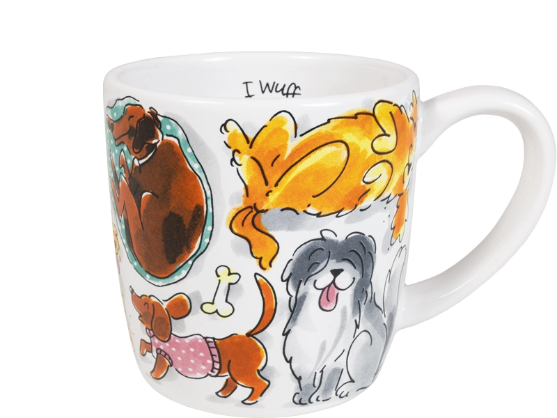 Cappuccinobeker 0.5L Dier Dogs