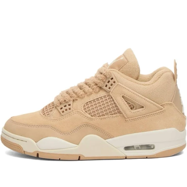 Air Jordan Women's 4 Retro Leather Trainers