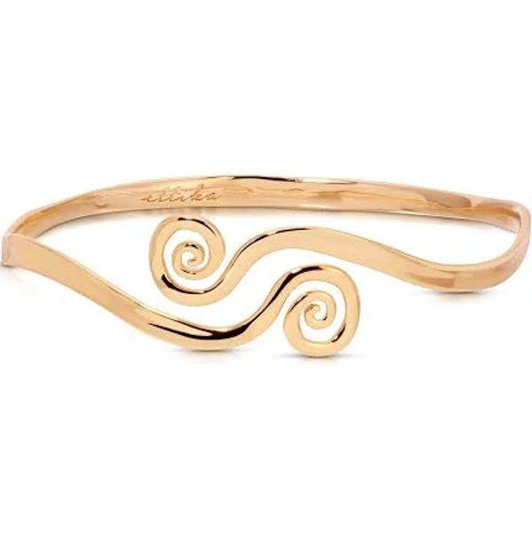 Ettika Aura Swirl Cuff Bracelet