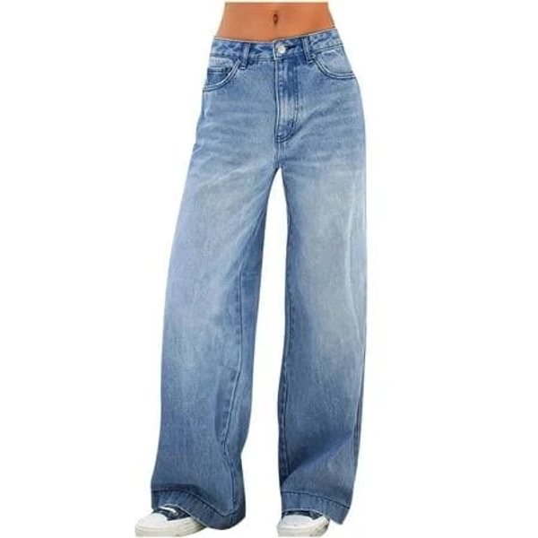Women's Wide Leg Boyfriend Jeans