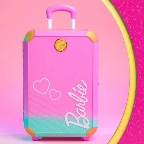 Barbie Travel Rolling Luggage Set