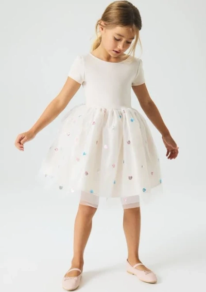 H&M Girls Flared Skirt Dress