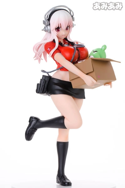 (Pre-owned ITEM:A/BOX:B)Super Sonico - Taito Uniform Figure (Game-prize)(Released)