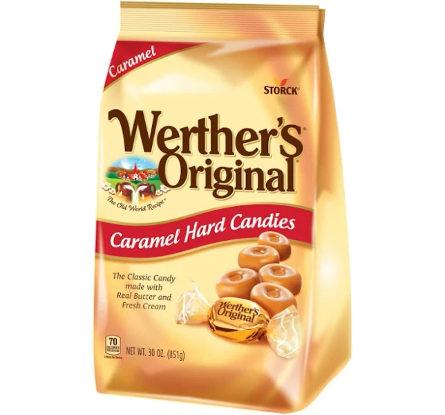WERTHER'S ORIGINAL CARAMEL HARD CANDIES
