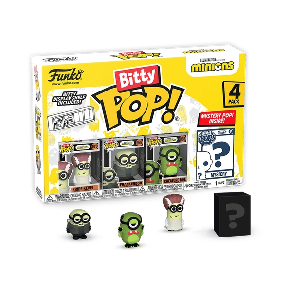Bitty Pop! Minions 4-Pack Series 2