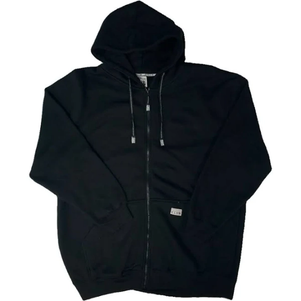 Pro Club Men's Heavyweight Full Zip Fleece Hoodie