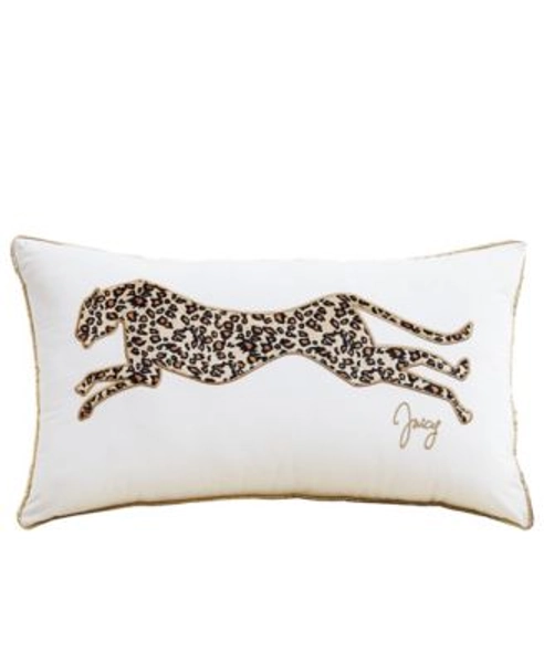 Velvet Cheetah Decorative Pillow, 14" x 24