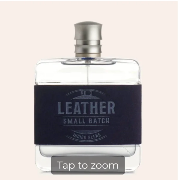 Men's Leather Small Batch No. 3 Indigo Blend Cologne