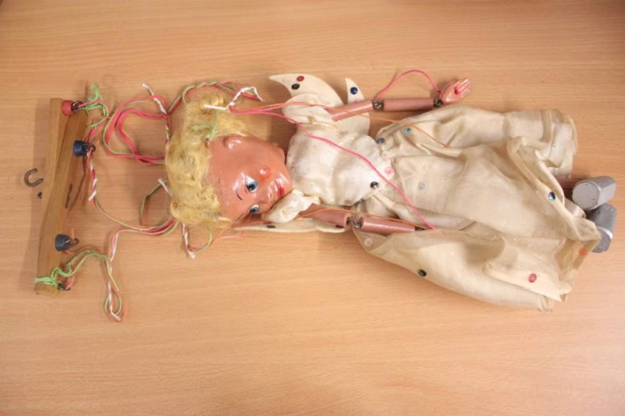 Vintage Pelham Puppet – Fairy (Missing Original Box Lid and Instructions)
